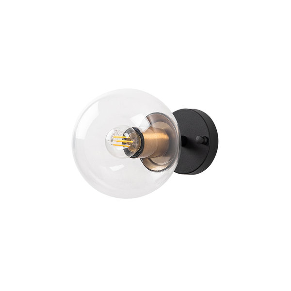 Opviq LumiGlam Forge: Black Elegance Wall Light | Opviq