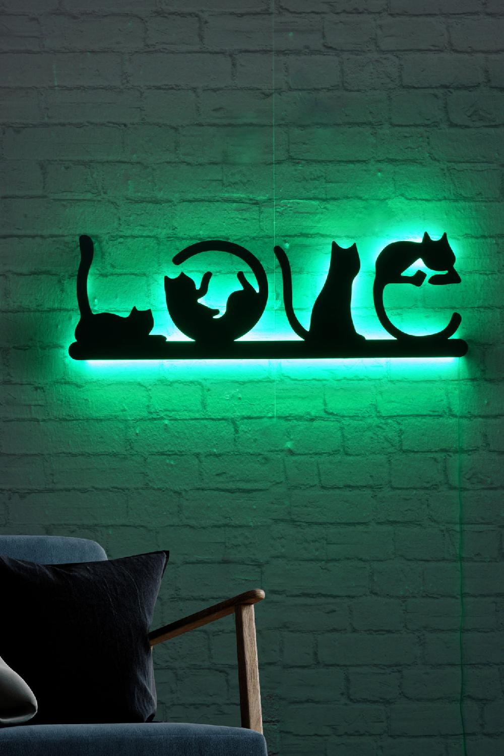 Opviq LumiGlo Verde: Elegant LED Wall Radiance | Opviq
