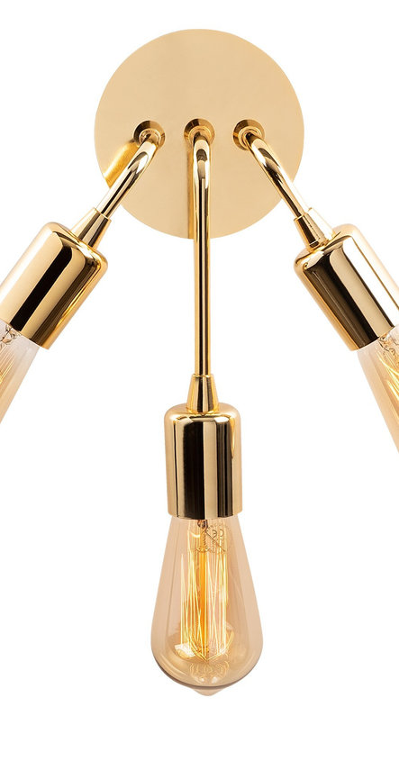 Opviq LumiGlow Aura: Chic Metal Wall Brilliance | Opviq