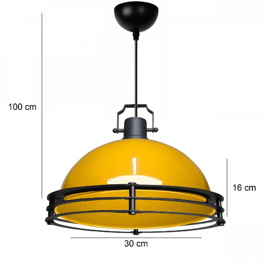 Opviq Lumina Luxe: Radiant Yellow Metal Chandelier | Opviq