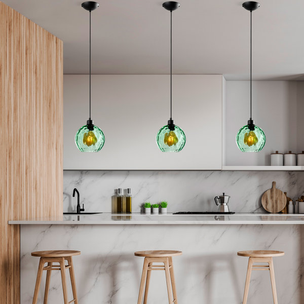 Opviq Lumina Verde: Adjustable Elegance Chandelier | Opviq