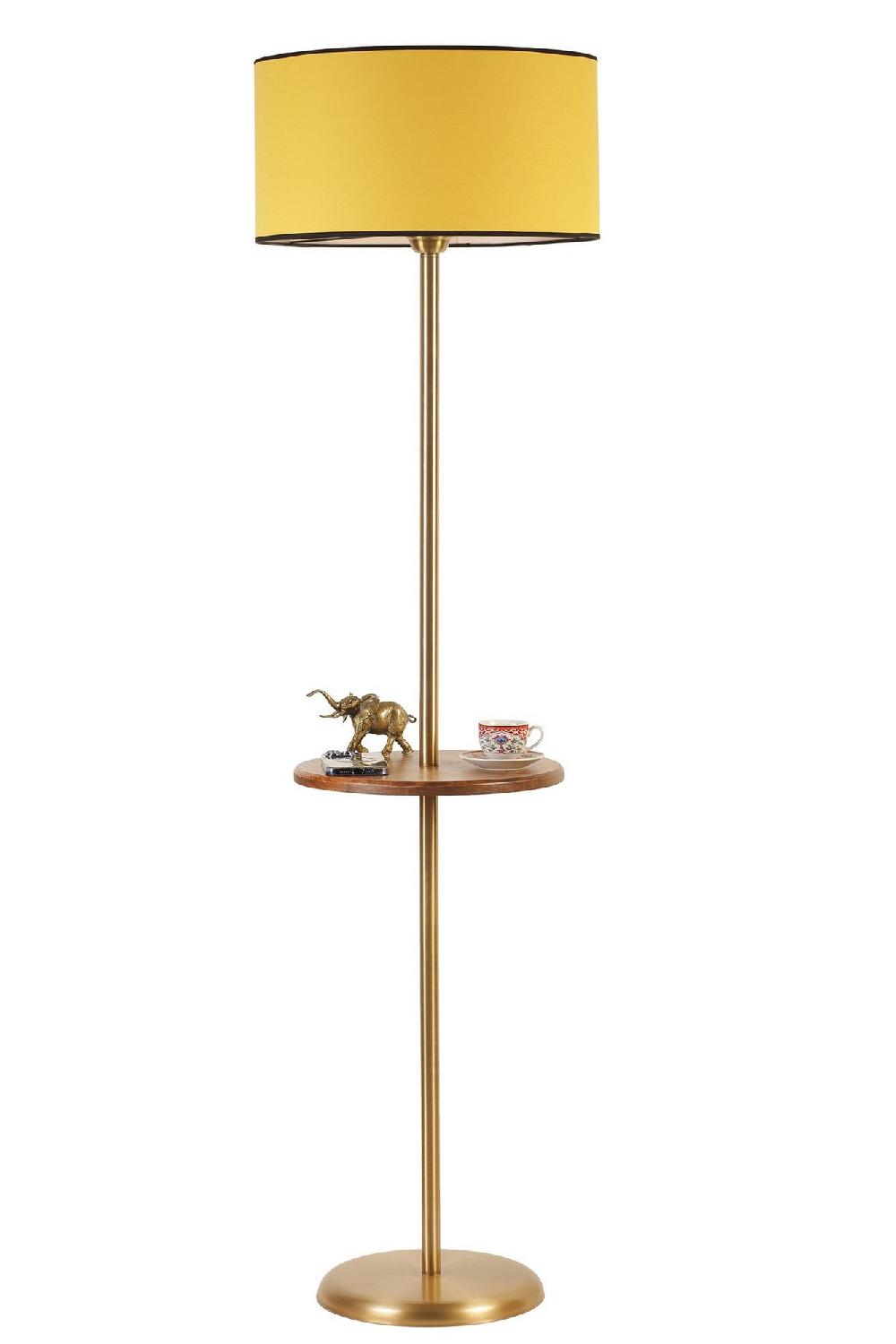 opviq LuminaBeech: Metal Glow & Beech Elegance Lamp | Opviq