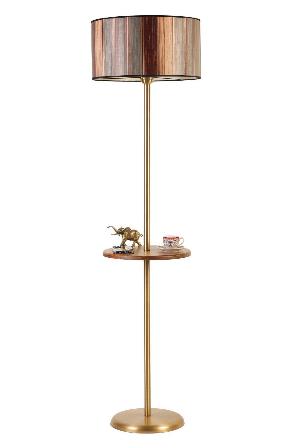 opviq LuminaBeech: Metal Glow & Beech Elegance Lamp | Opviq