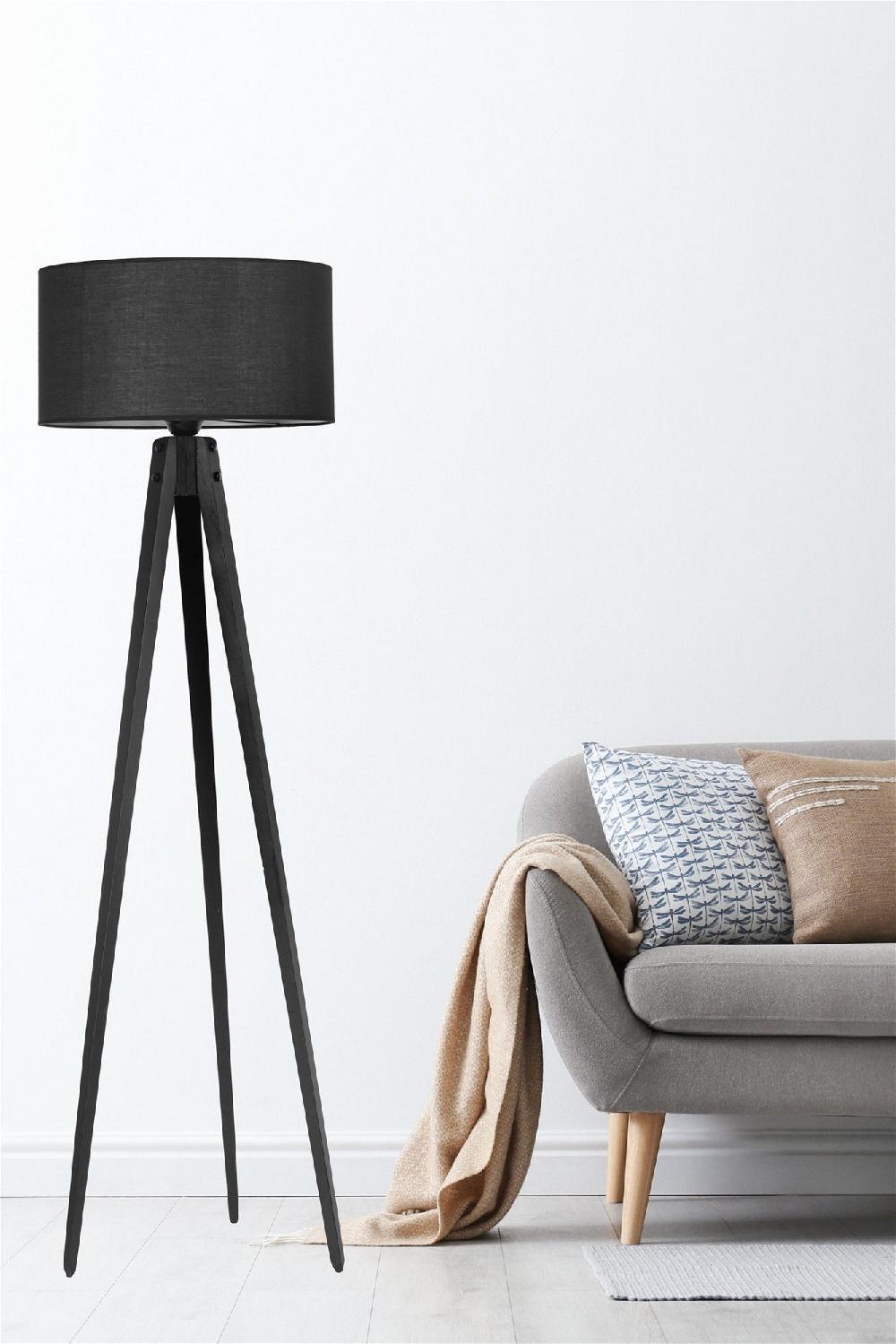 opviq LuminaCraft Blackwood Floor Radiance Lamp | Opviq