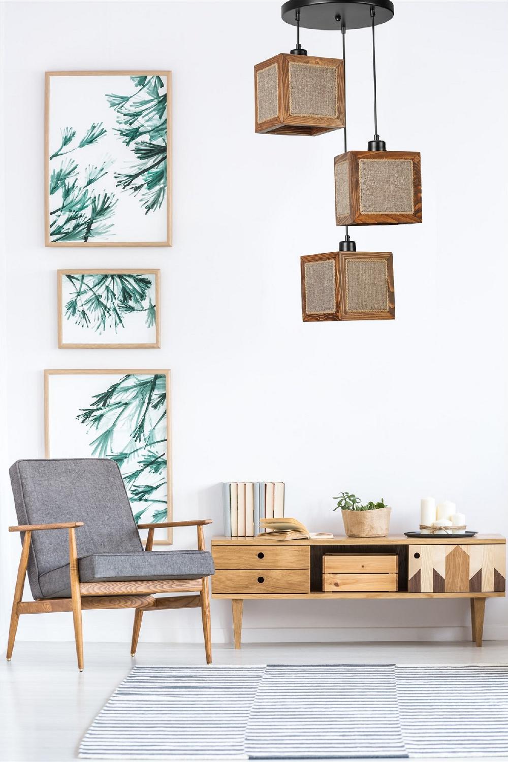 opviq LuminaFleur Chandelier - Nature's Elegance Unveiled | Opviq