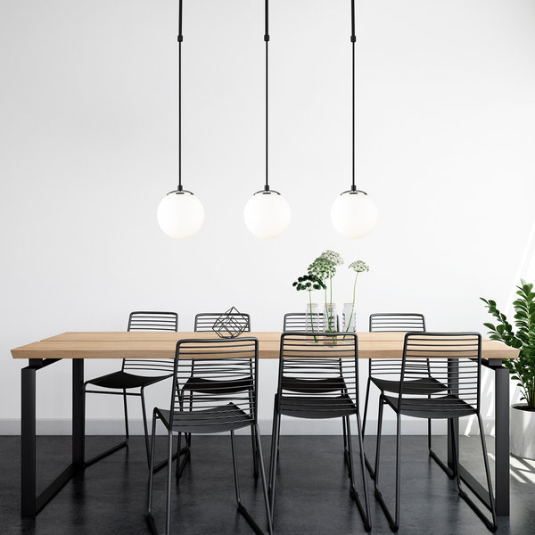 opviq Luminaire Noir: Modern Elegance Chandelier | Opviq