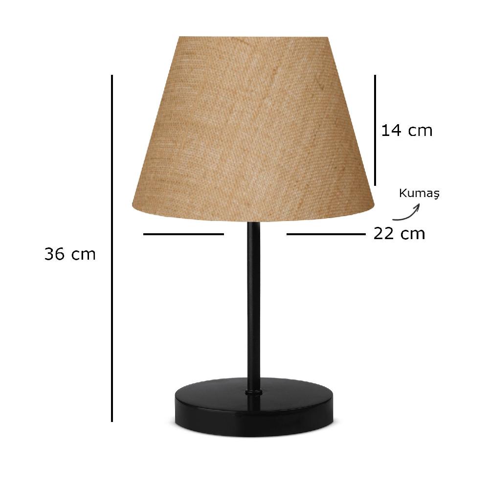 Opviq LuminaJute GlowLamp 36 - Modern Elegance In Cream | Opviq