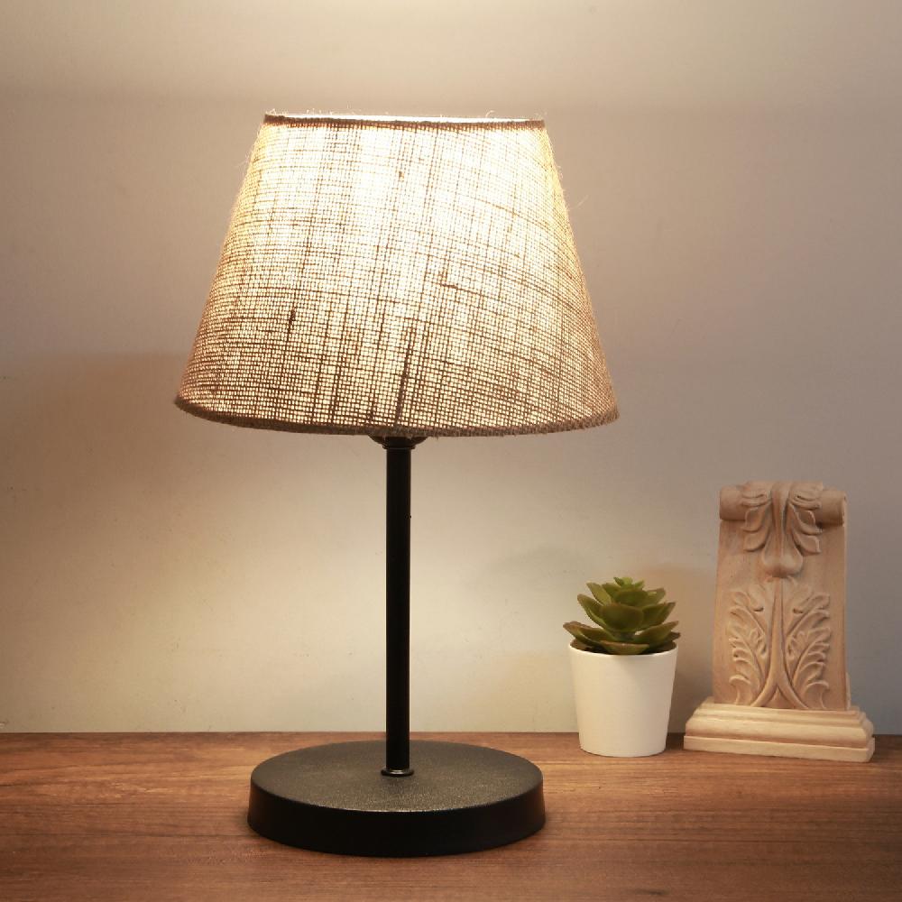 opviq LuminaJute GlowLamp 36 - Modern Elegance in Cream | Opviq