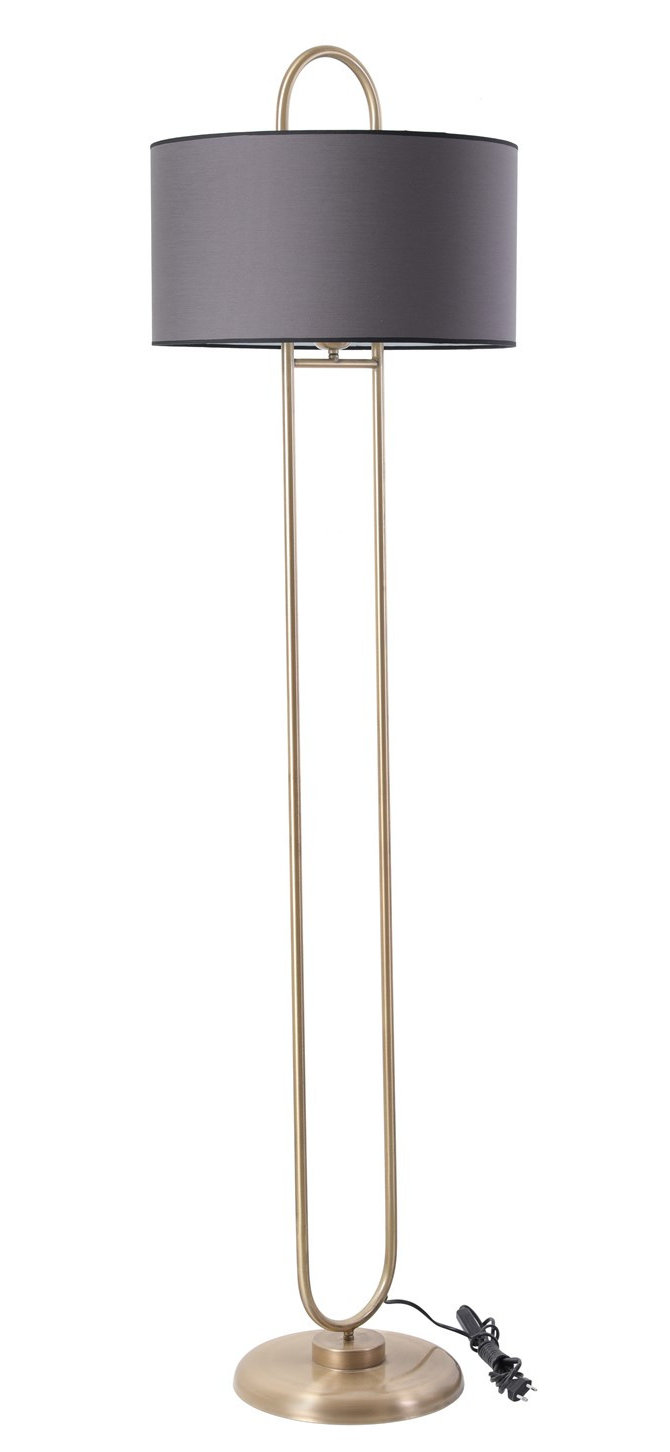 Opviq LuminaNordica: The Grey Elegance Floor Lamp | Opviq
