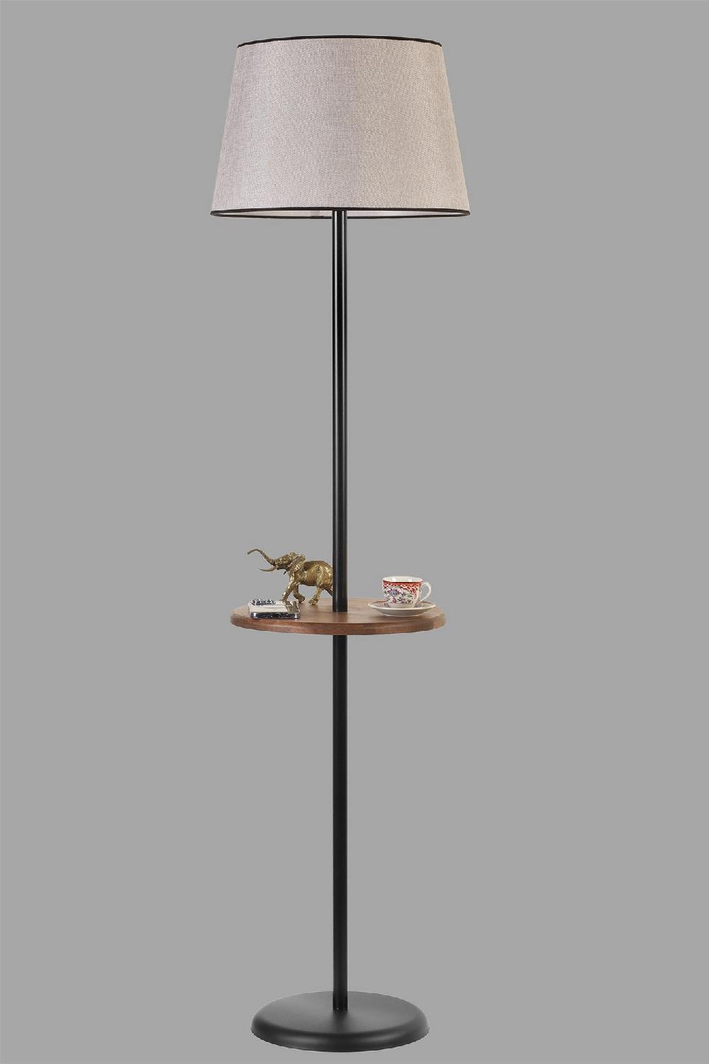 Opviq Luminara BeechGlow: Elegant Metal Floor Lamp | Opviq