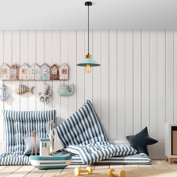 opviq Luminara Celestia: Blue Elegance Chandelier | Opviq