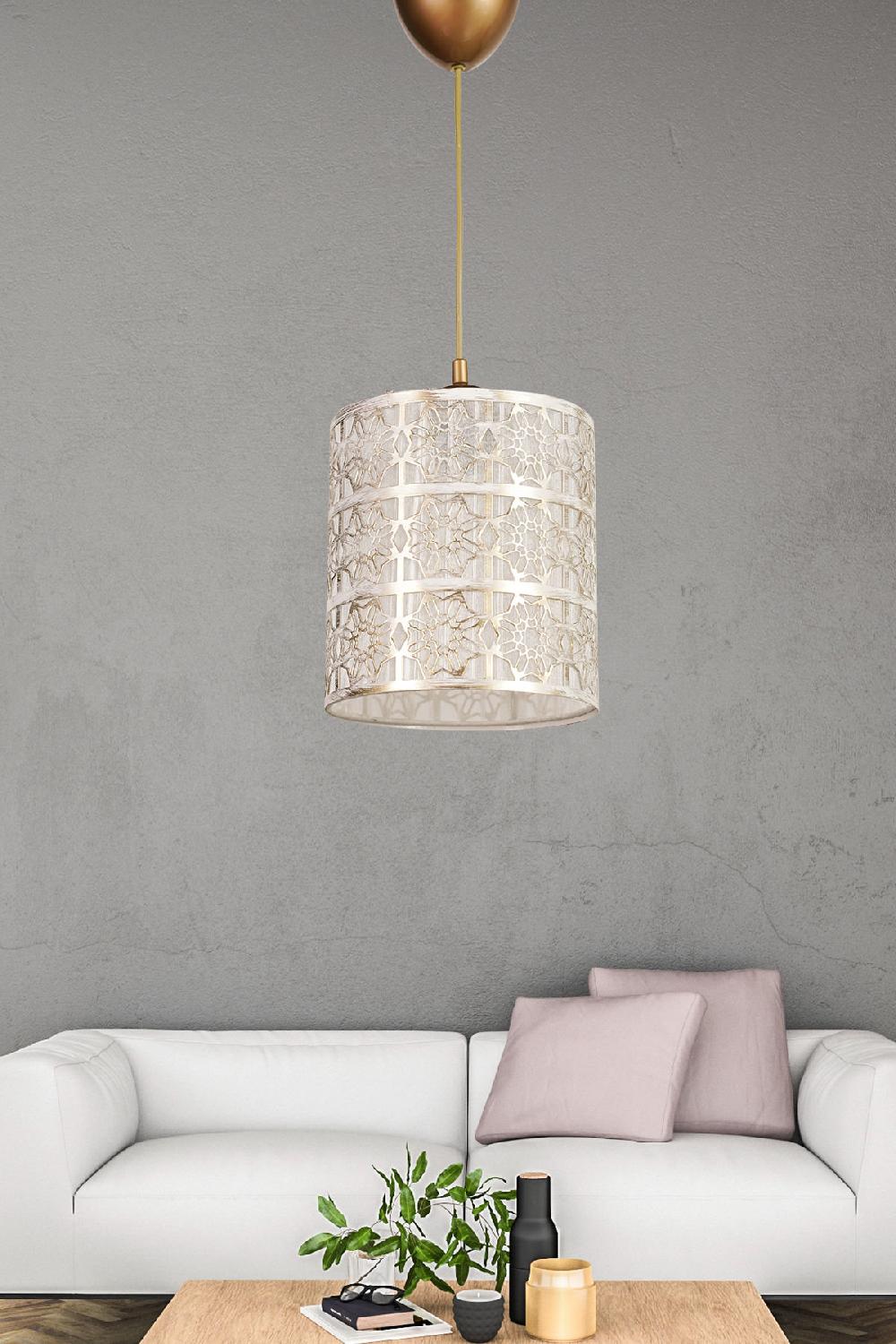 opviq Luminara Chic: Glamourous White Chandelier | Opviq