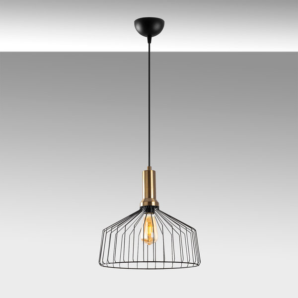 Opviq Luminara Elegance Chandelier 34cm Black & Antique | Opviq