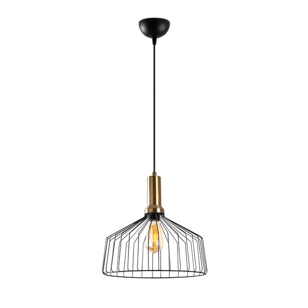Opviq Luminara Elegance Chandelier 34cm Black & Antique | Opviq