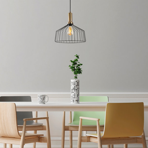 opviq Luminara Elegance Chandelier 34cm Black & Antique | Opviq