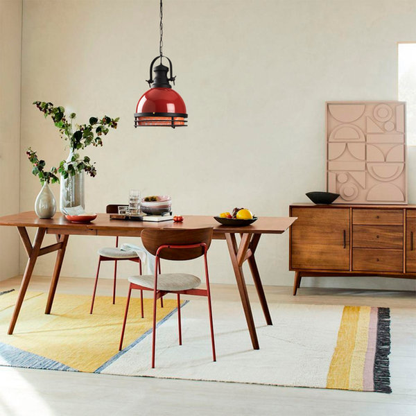 opviq Luminara Elegance Chandelier in Crimson Noir | Opviq