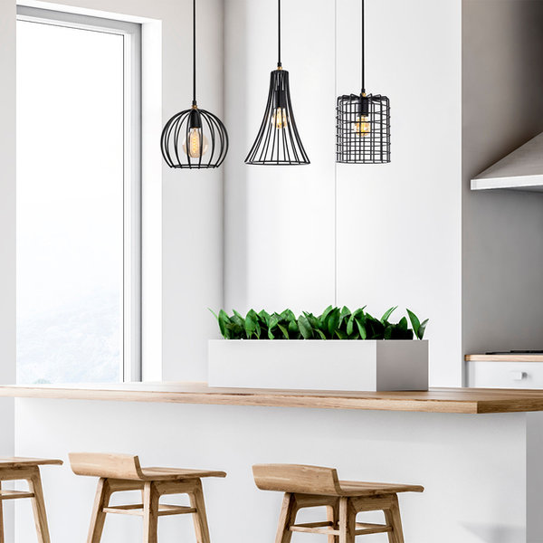 Opviq Luminara Elegance: Industrial Glow Chandelier | Opviq
