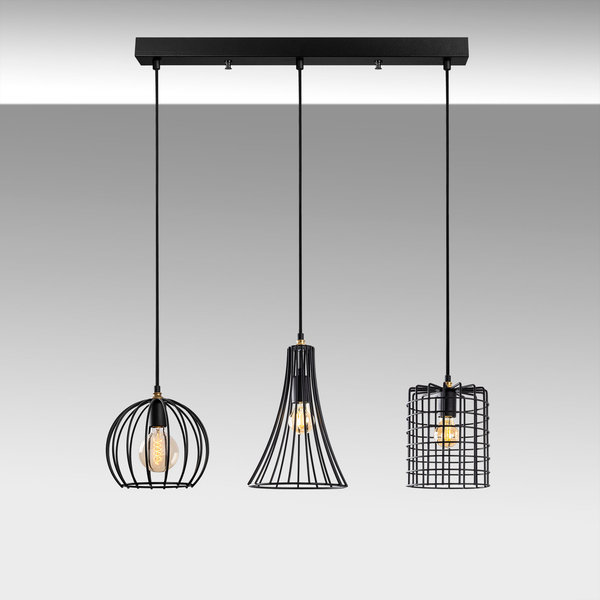 Opviq Luminara Elegance: Industrial Glow Chandelier | Opviq