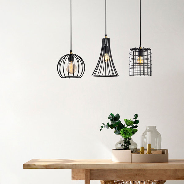opviq Luminara Elegance: Industrial Glow Chandelier | Opviq