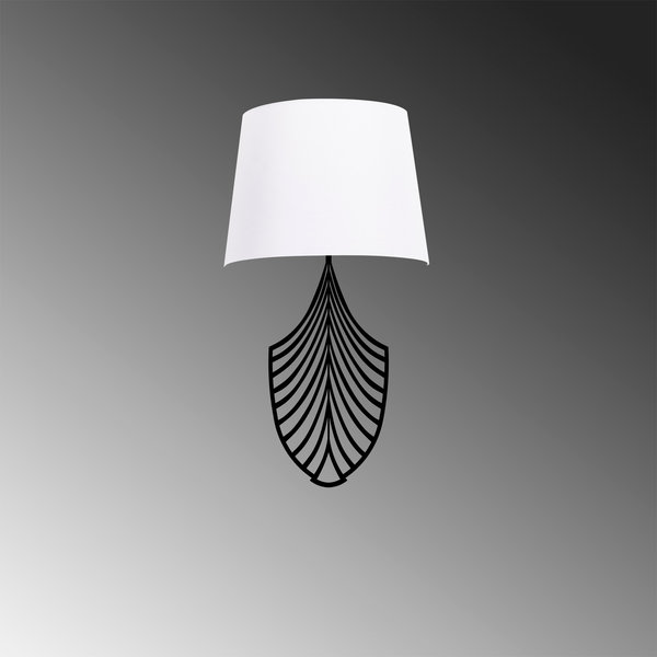 Opviq Luminara Elegance: Noir & Blanc Wall Light | Opviq