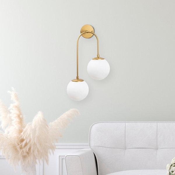 opviq Luminara Elegance: The Glam Baroque Wall Lamp | Opviq