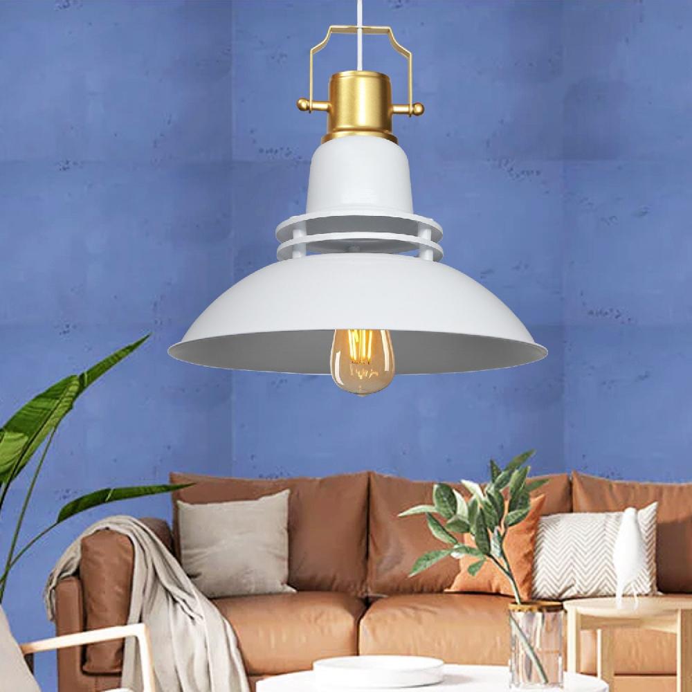 Opviq Luminara Elegance: White Metal Chandelier Delight | Opviq