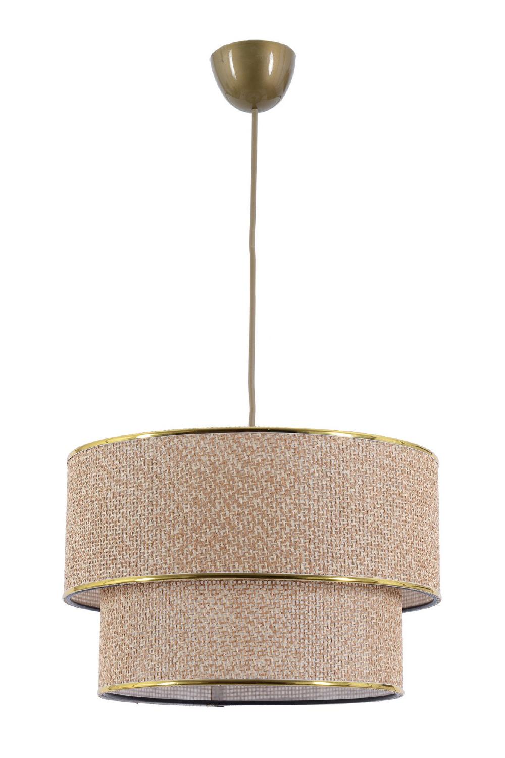 Opviq Luminara Elevé: Ecru & Brown Elegance Chandelier | Opviq