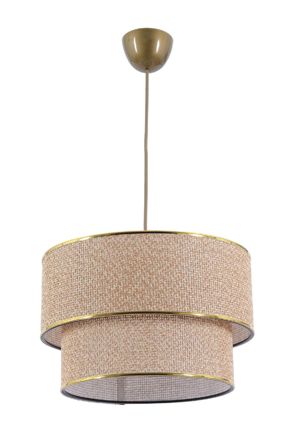 Opviq Luminara Elevé: Ecru & Brown Elegance Chandelier | Opviq
