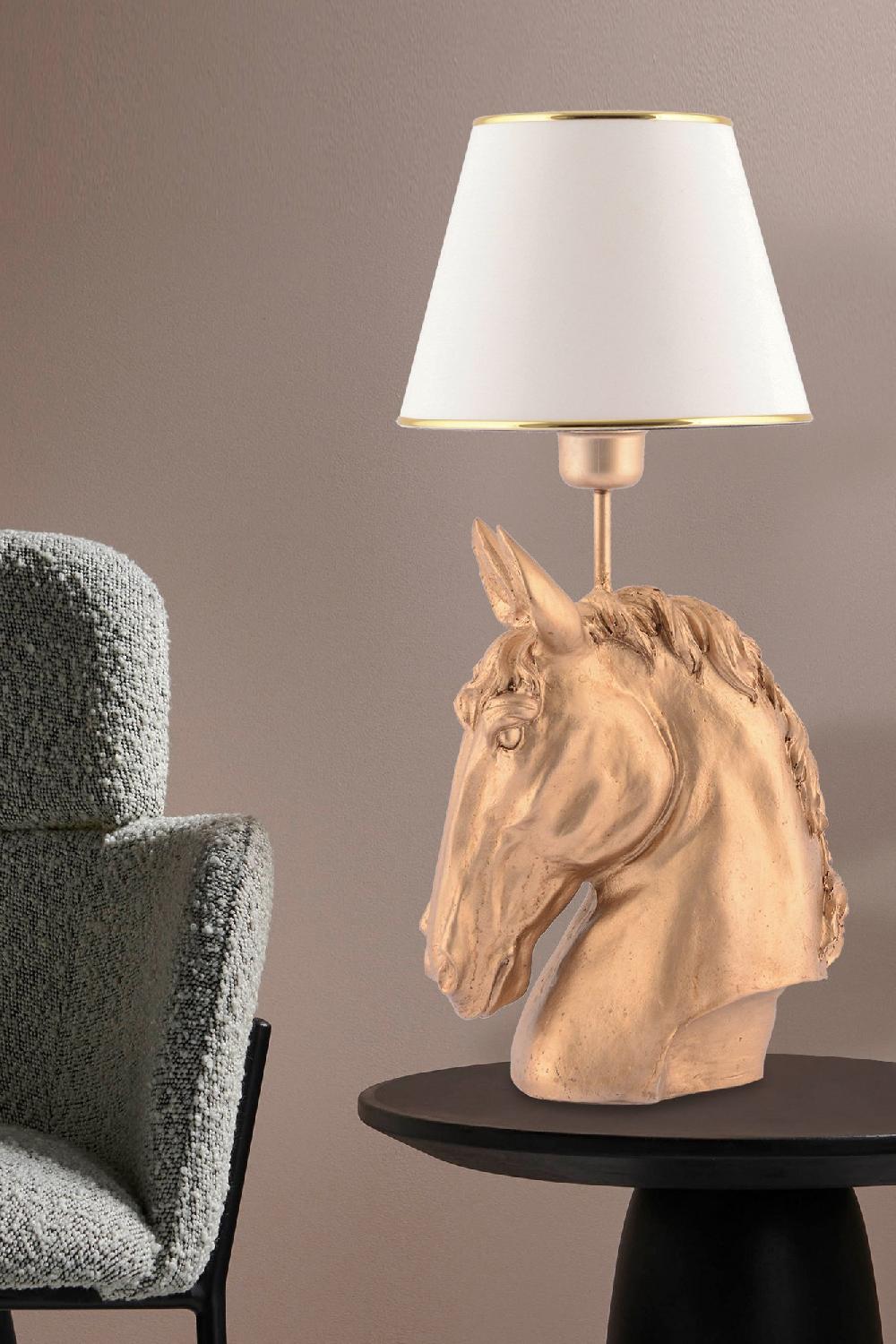 opviq Luminara Elysium: Dreamy Polyester Table Lamp | Opviq