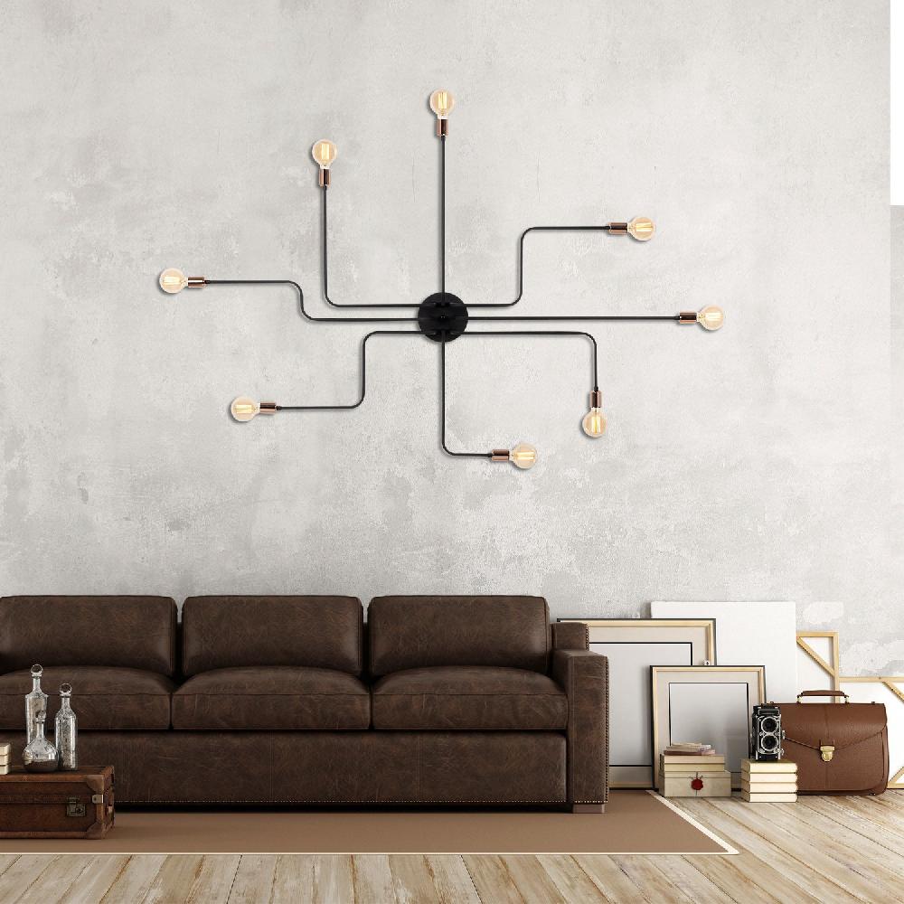 opviq Luminara Forge: Industrial Elegance Wall Lamp | Opviq