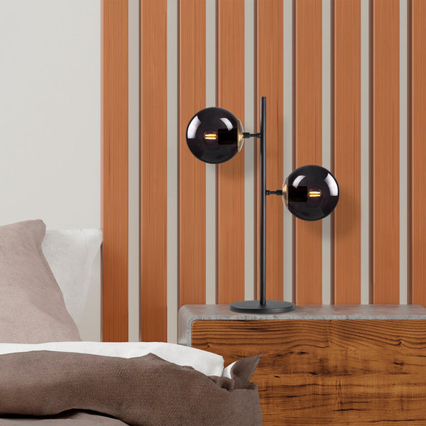 Opviq Luminara Fusion: Chic Metal Elegance Lamp | Opviq