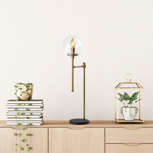 Opviq Luminara Glamora: Nordic Metal Table Light | Opviq