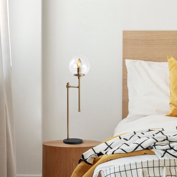 Opviq Luminara Glamora: Nordic Metal Table Light | Opviq