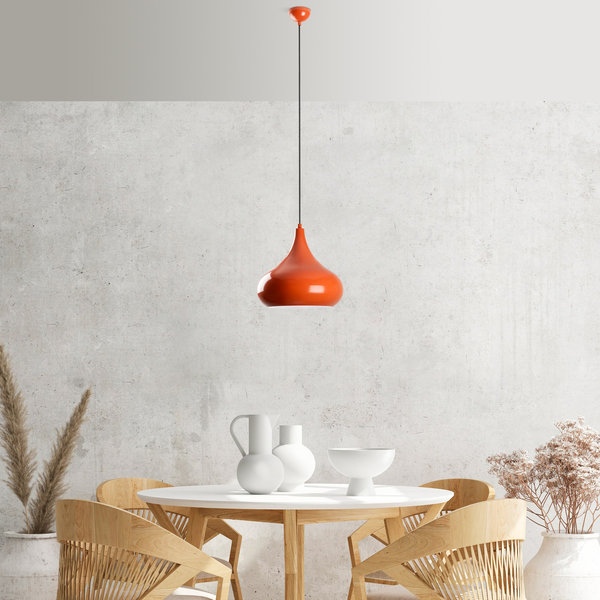 opviq Luminara Glint - Adjustable Orange Chandelier | Opviq