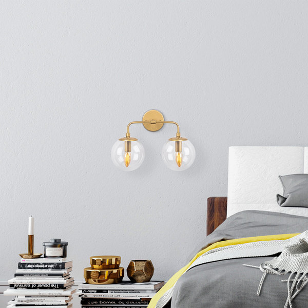 opviq Luminara Glint: Modern Metal Wall Illumination | Opviq