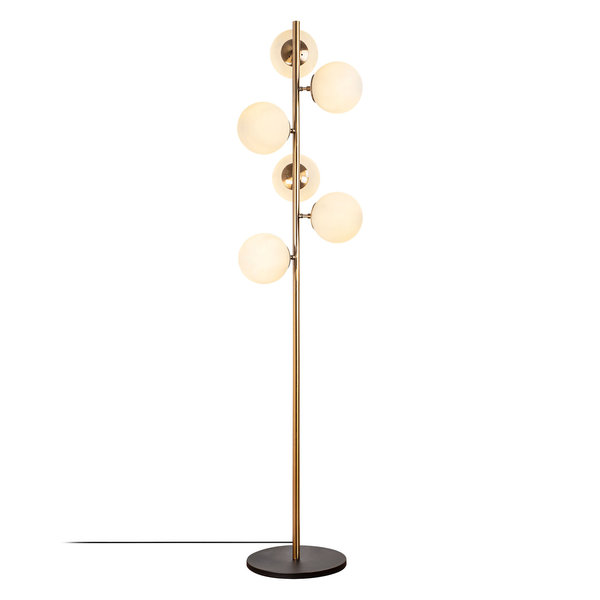 Opviq Luminara Glint: Vintage Elegance Floor Lamp | Opviq