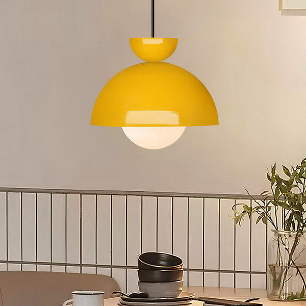 opviq Luminara Glint: Yellow Elegance Chandelier | Opviq