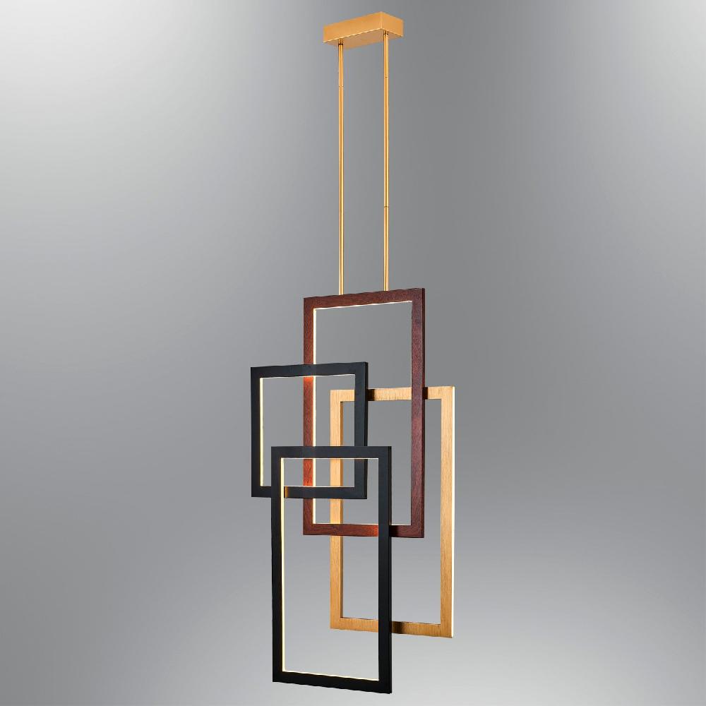 Opviq Luminara Metalique Chandelier 3000K Elegance | Opviq