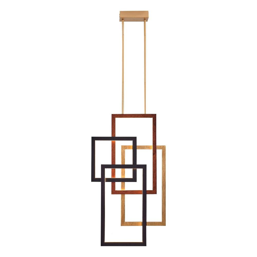 Opviq Luminara Metalique Chandelier 3000K Elegance | Opviq