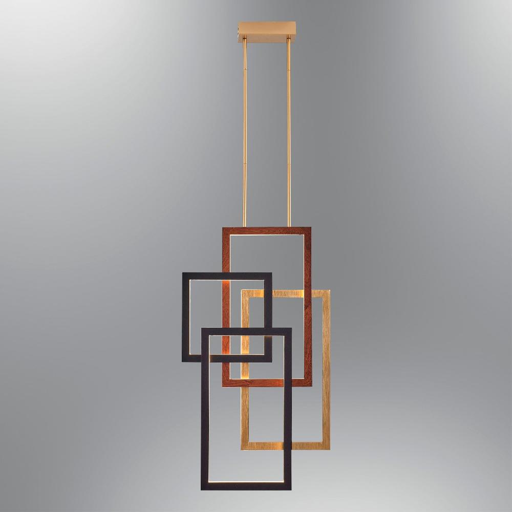opviq Luminara Metalique Chandelier 3000K Elegance | Opviq