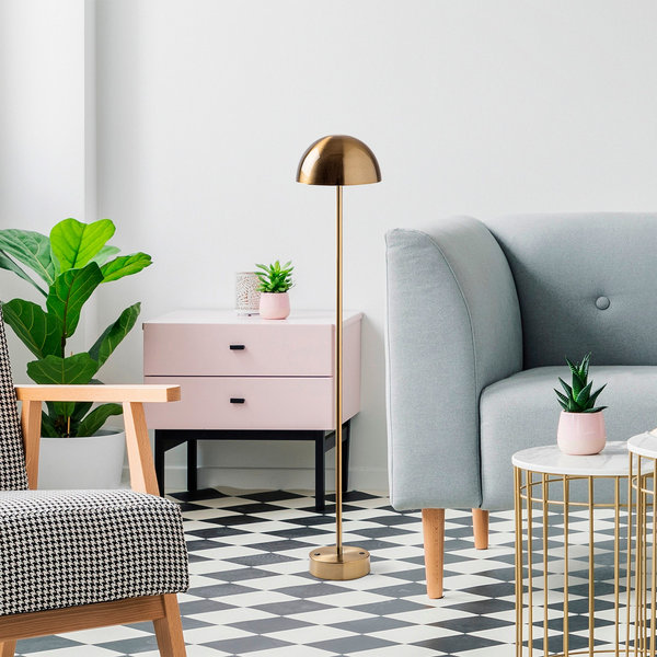 Opviq Luminara Metalux: Radiant Elegance Floor Lamp | Opviq