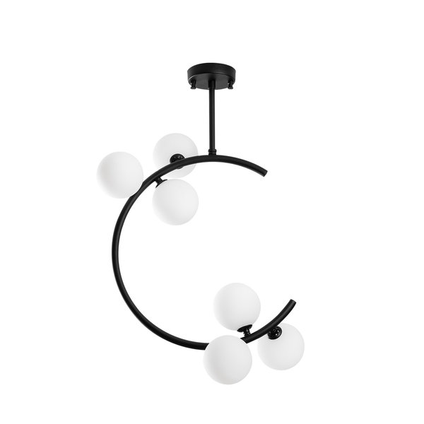 Opviq Luminara Noir: Elegant Metal Chandelier Essence | Opviq