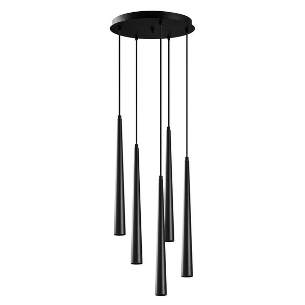 Opviq Luminara Noir: Industrial Elegance Chandelier | Opviq