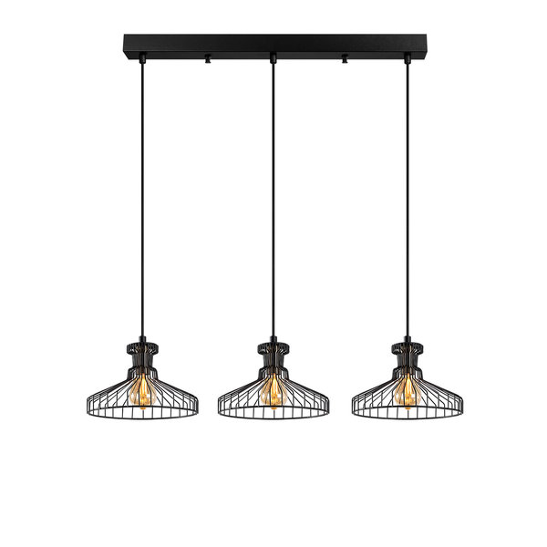 Opviq Luminara Noir: Industrial Elegance Chandelier | Opviq