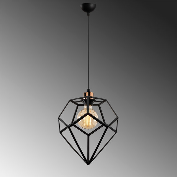 Opviq Luminara Noir: Industrial Elegance Chandelier | Opviq