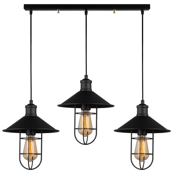 Opviq Luminara Noir: Industrial Elegance Chandelier | Opviq