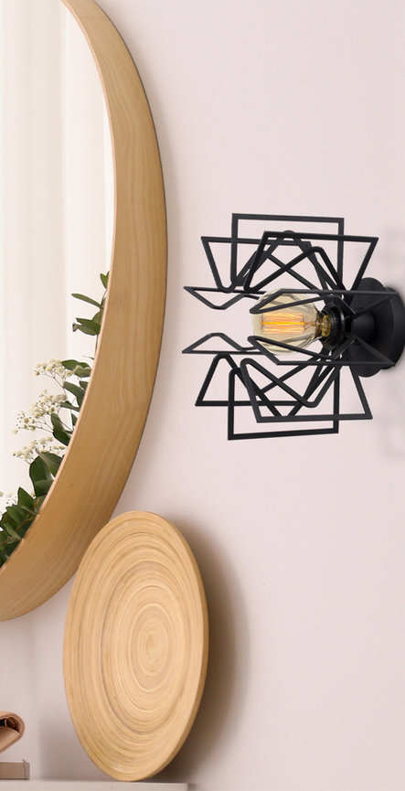 Opviq Luminara Noir - Modern Black Wall Elegance | Opviq