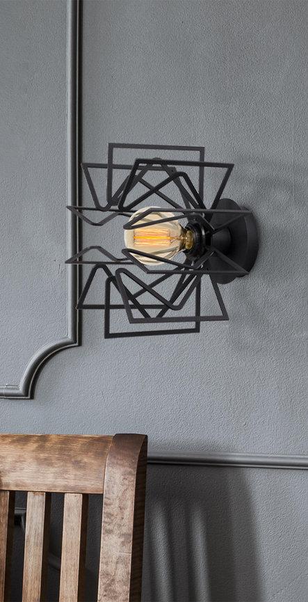 opviq Luminara Noir - Modern Black Wall Elegance | Opviq