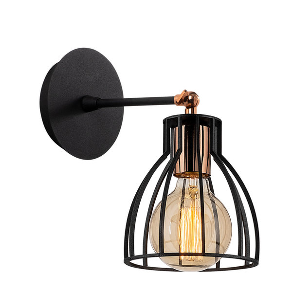 Opviq Luminara Noir: Modern Bronze Wall Sconce | Opviq