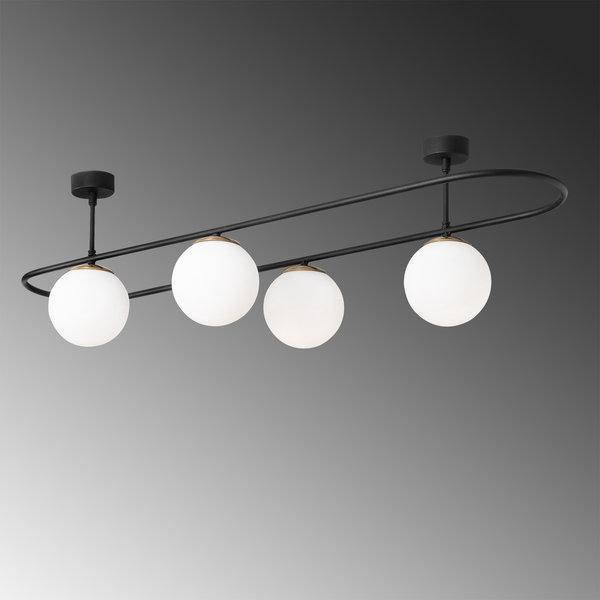 Opviq Luminara Noir: Modern Elegance Chandelier | Opviq